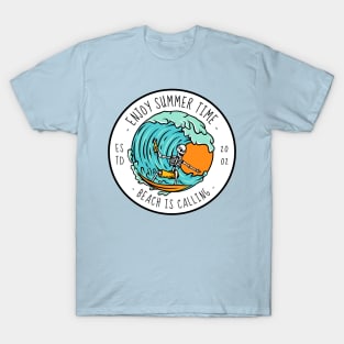 surfer skeleton T-Shirt